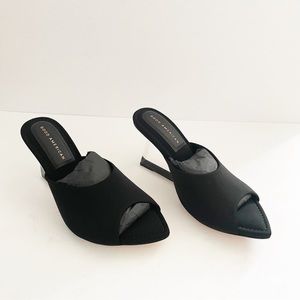 NIB GOOD AMERICAN Women's Black Mules size 13